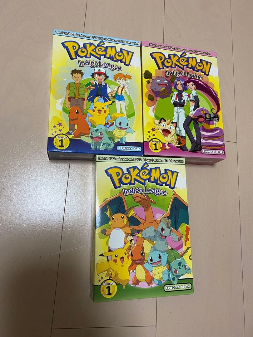 Pokémon ポケモン　Indigo League 英語DVD