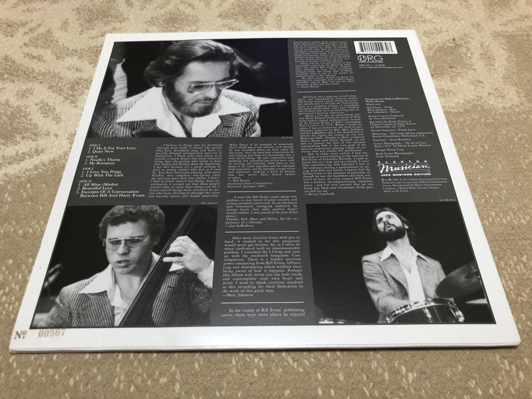 その他 ORG Bill Evans Paris Concert Edition One