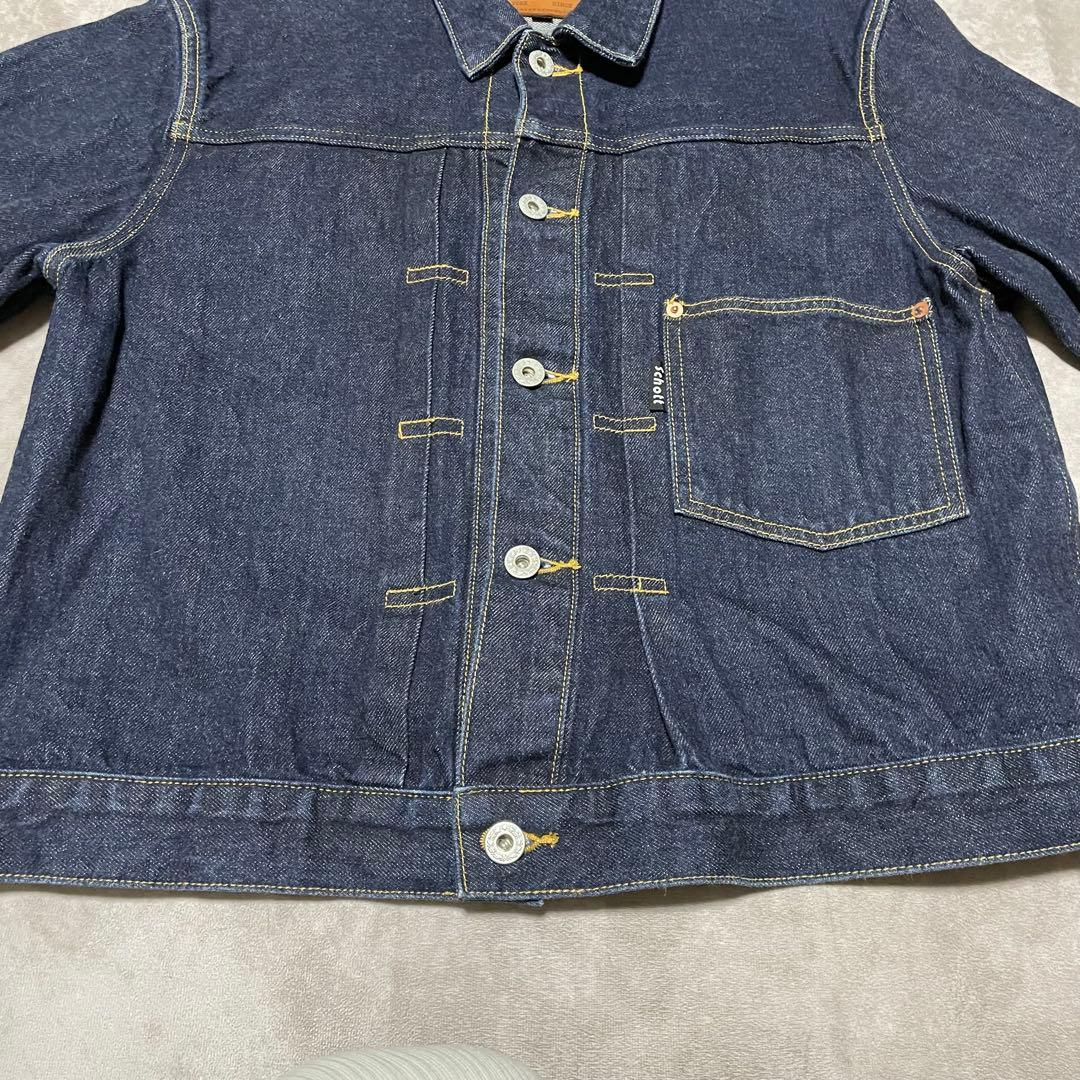 専用　　　希少・美品　ショット　schott　デニムジャケット　PERFECTO