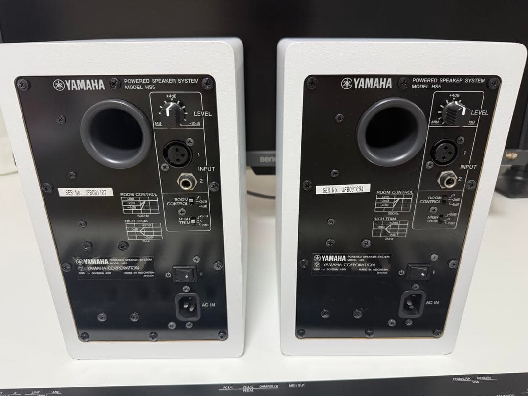 YAMAHA HS5Wペア【動作確認済み】