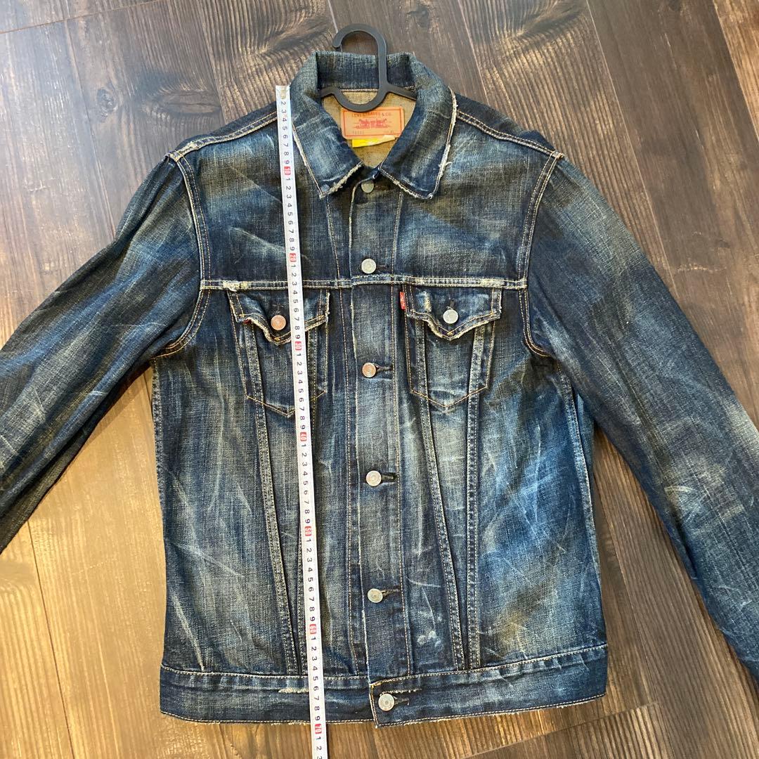 Levi's インディゴ デニムジャケット 70505 XL