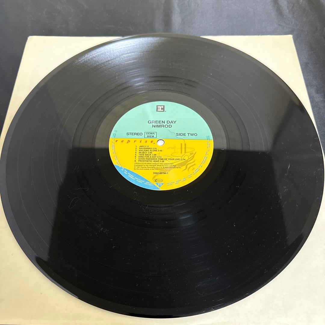 Green Day nimrod. レコード