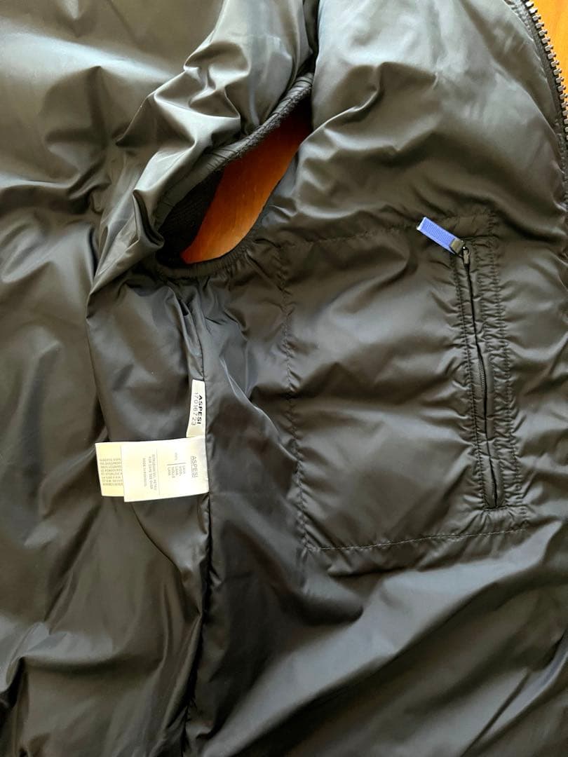 新品同様　ASPESI アスペジ　ウールダウンベスト M