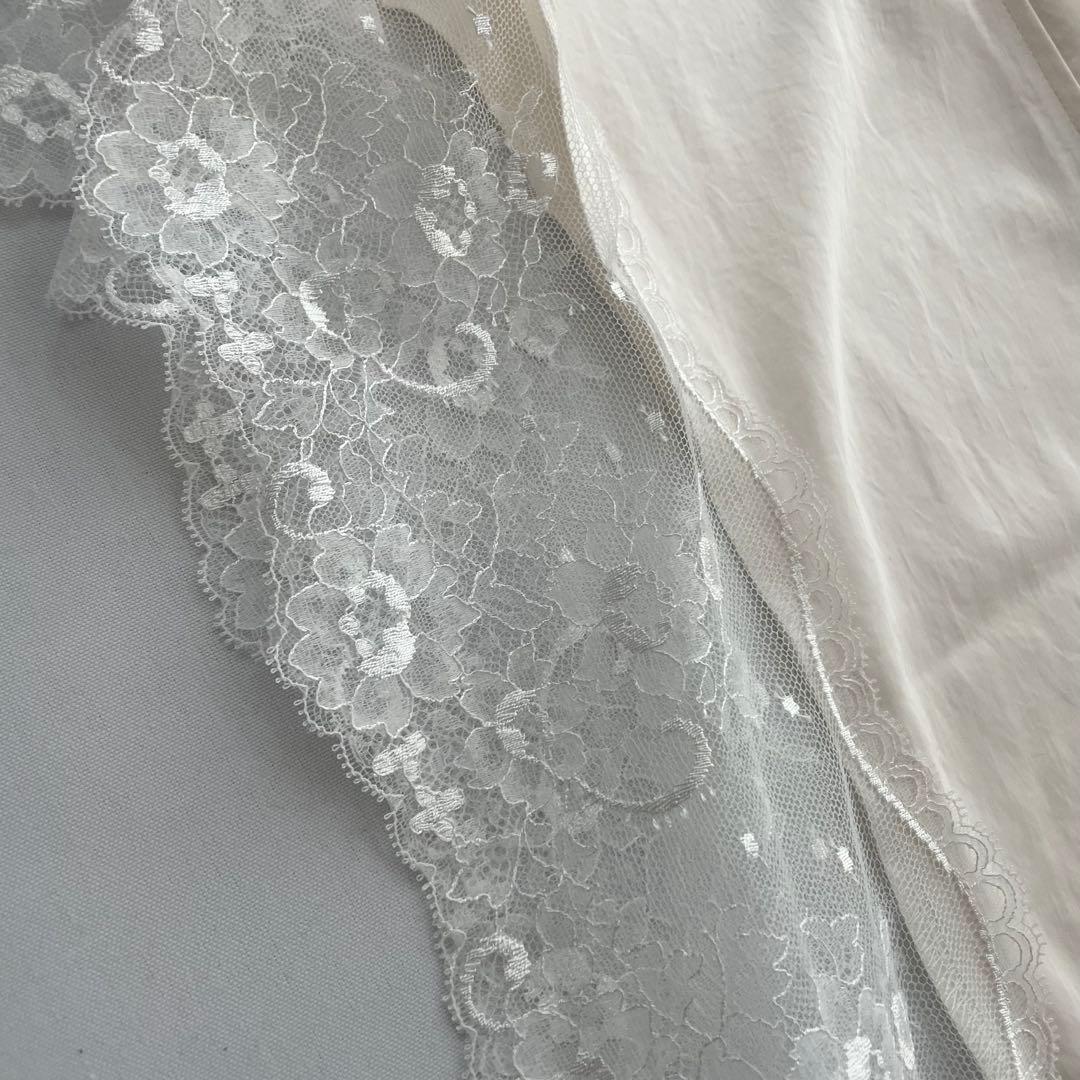 ワンピース KISHIDAMIKI - half lingerie wrap dress