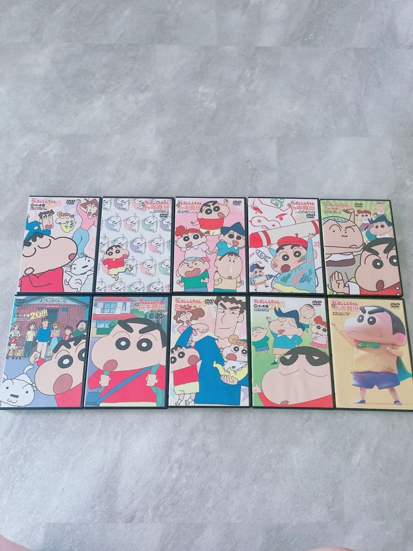 クレヨンしんちゃん DVD 10枚セット