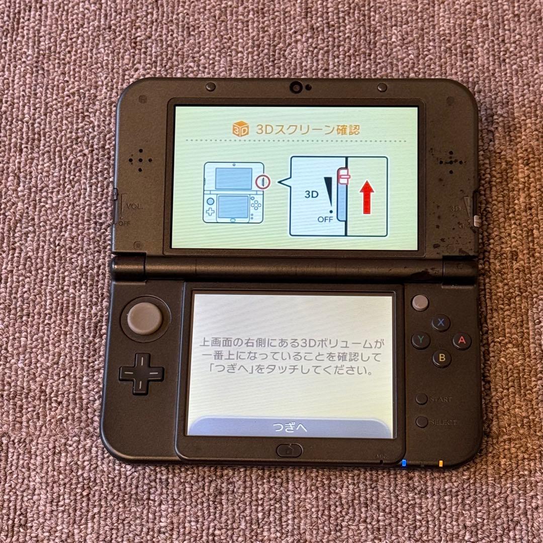 Newニンテンドー3DS LL メタリックブラック 上画面IPS搭載