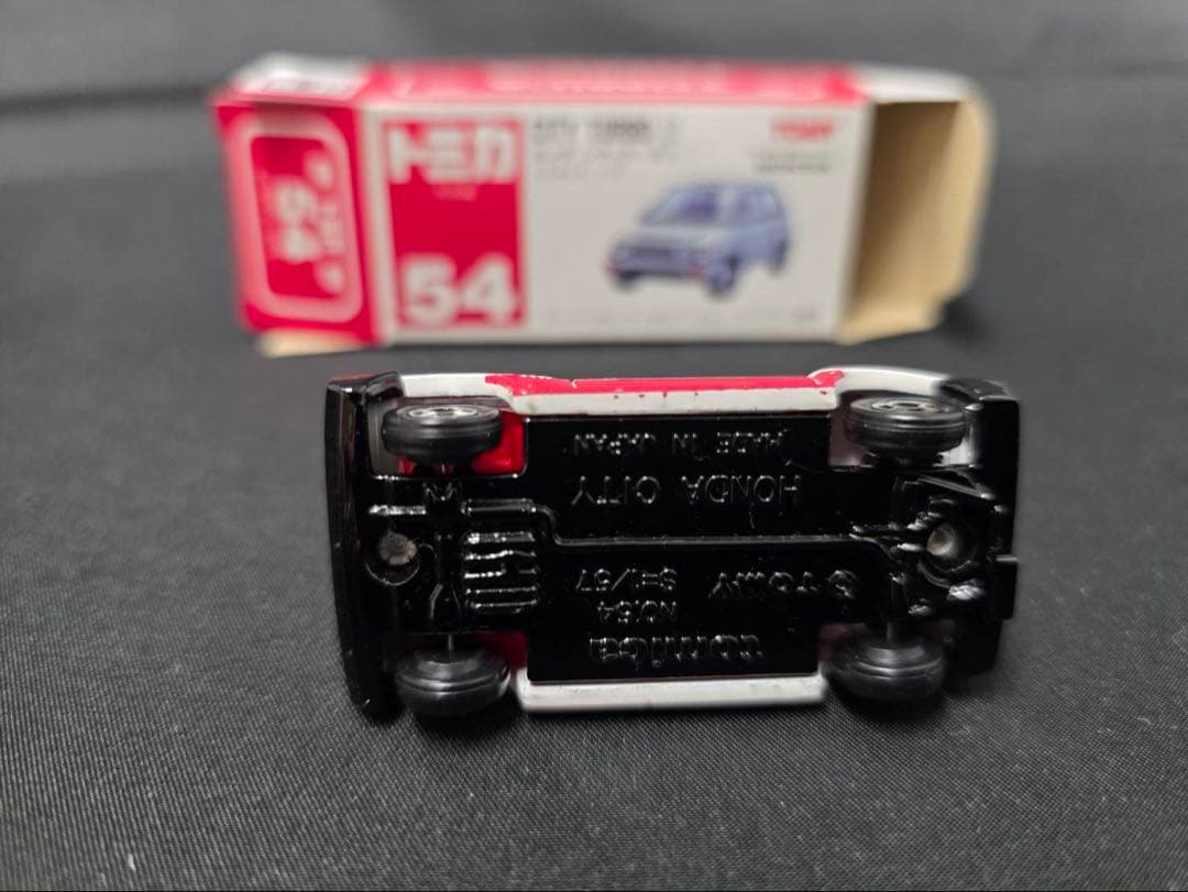 トミカ赤箱54ホンダシティターボⅡ (日本製)