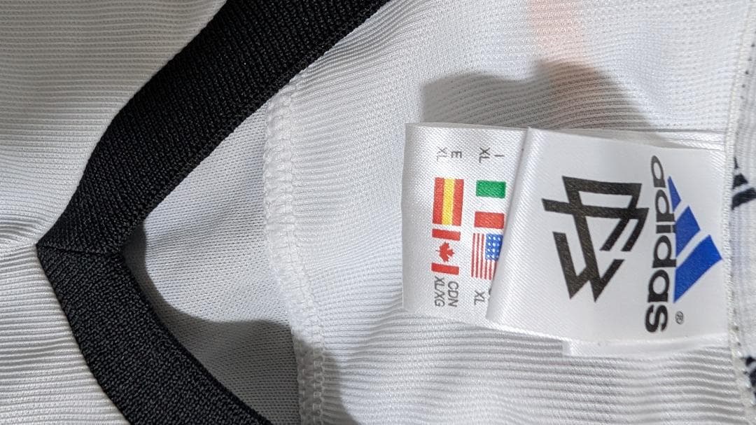 adidas製2002年ドイツ代表ユニフォーム
