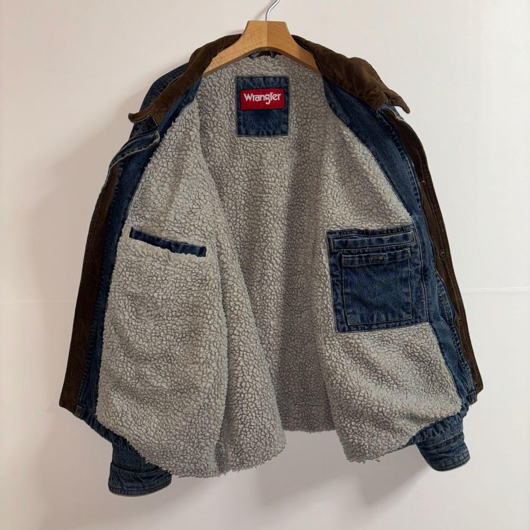 M*様 《コーデュロイ襟》Wranglerラングラーデニムカバーオールデニムジャ