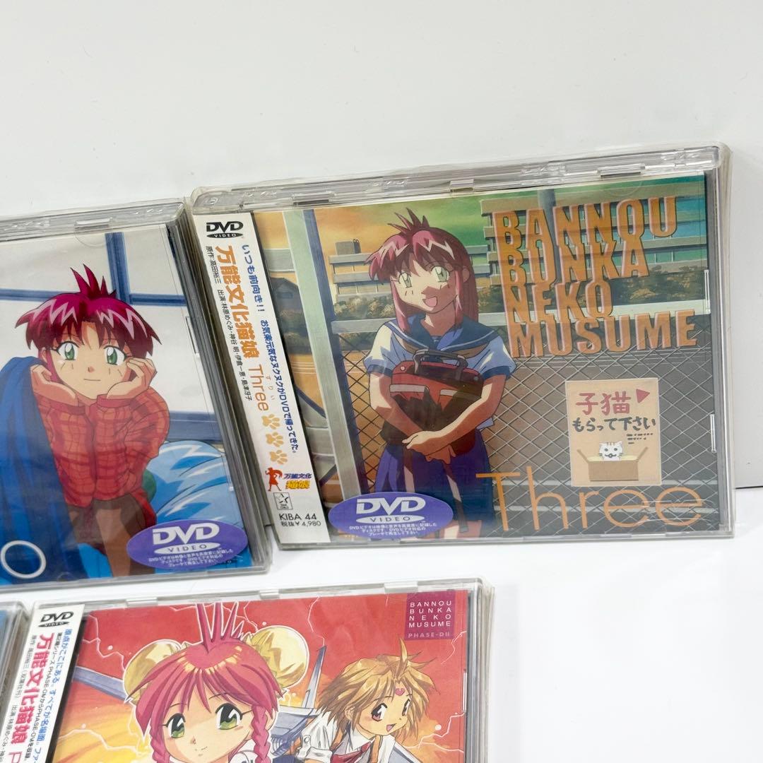 万能文化猫娘 TVシリーズ DVD5巻セット 高田裕三