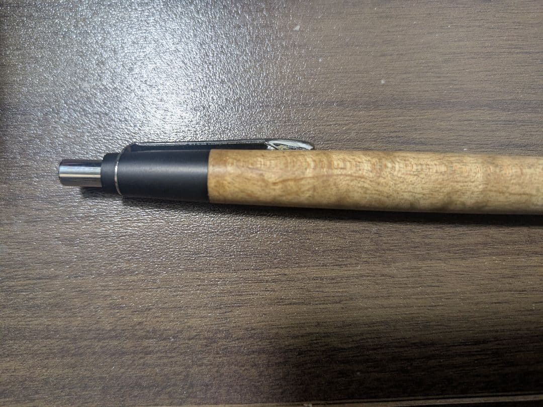 も*こ様 野原工芸 旧型シャープペンシル　楓　固定口金付き