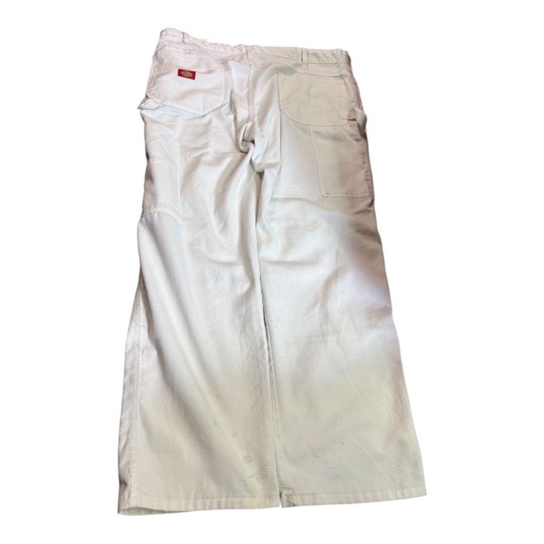 90年代 Dickies ディッキーズホワイト ペインターパンツ メンズ