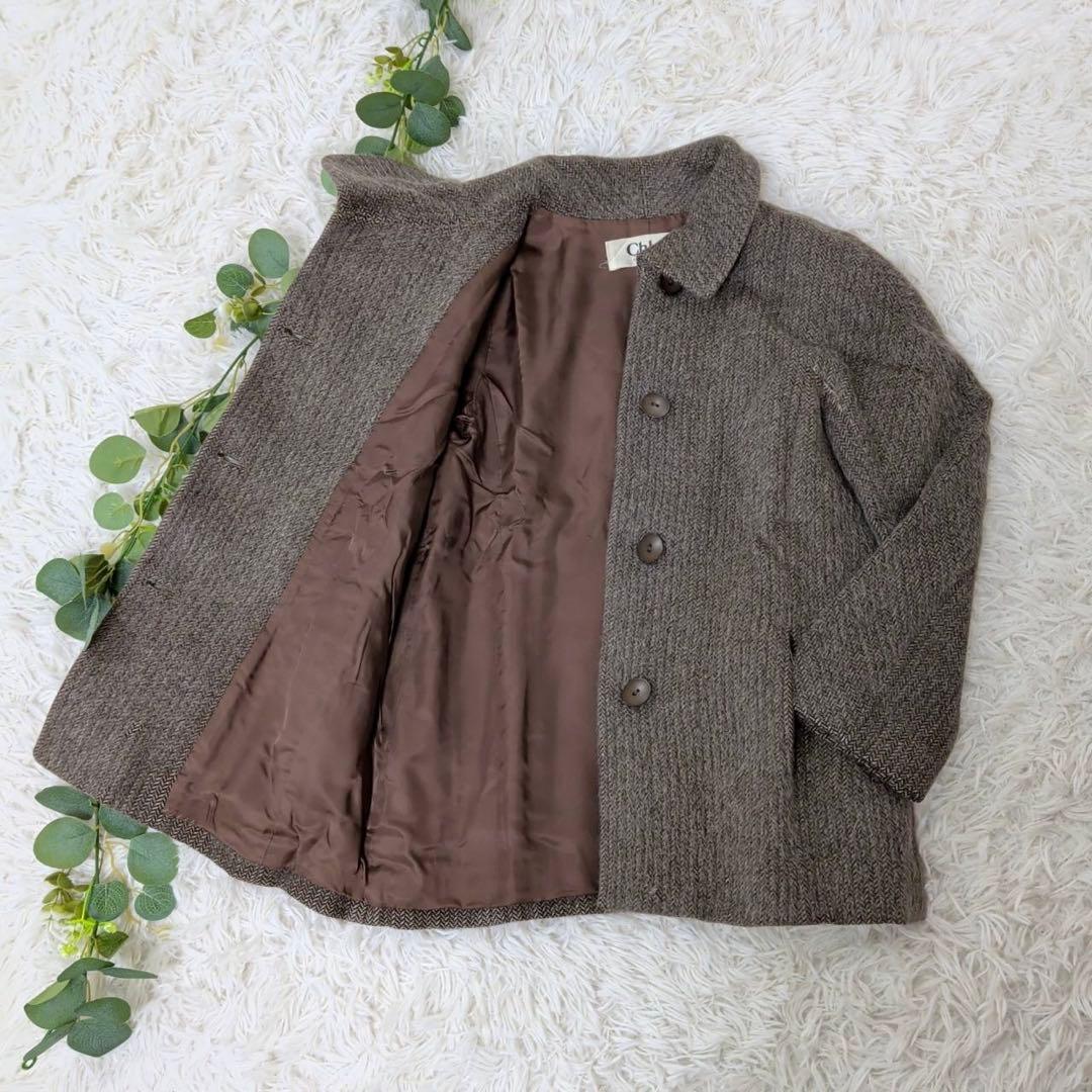 日本製❗️美品❗️【クロエ】Chloe collection ウールコート