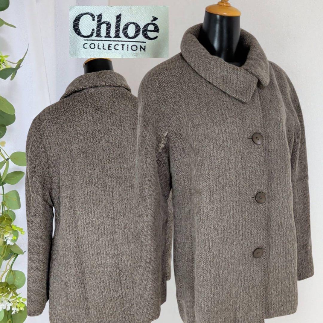 日本製❗️美品❗️【クロエ】Chloe collection ウールコート