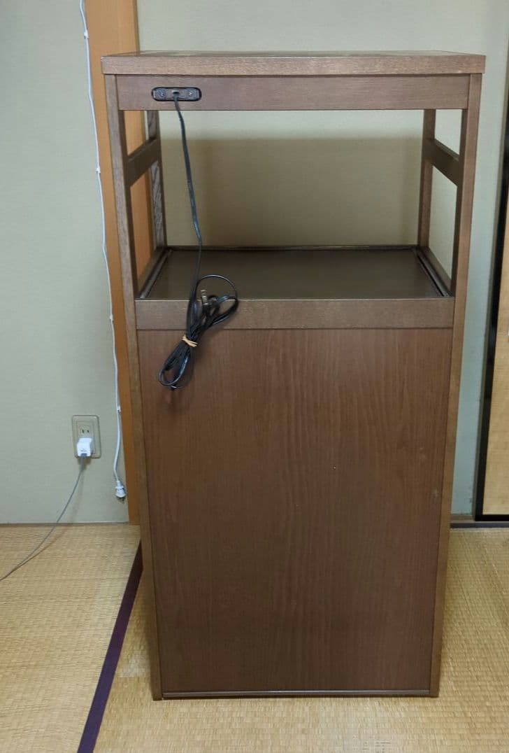 karimoku カリモク　キッチン収納　レンジ台　米びつ付き