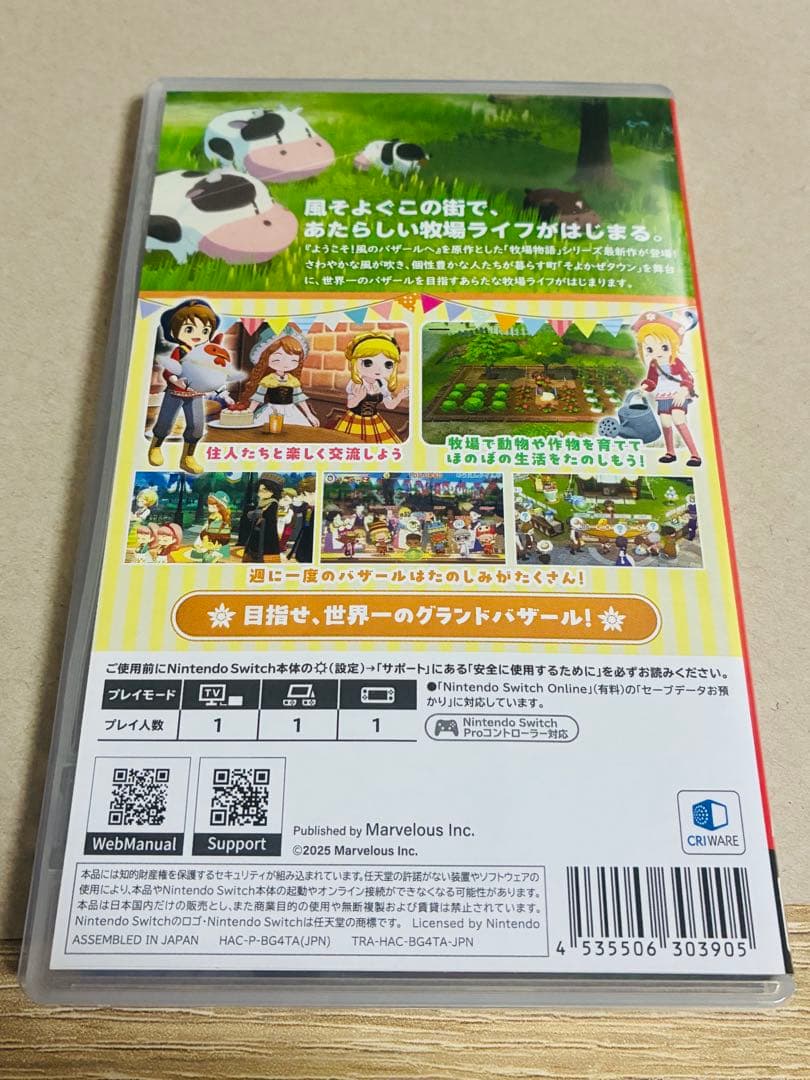Let's! 牧場物語 風のグランドバザール　パッケージ版　ガイドブックセット