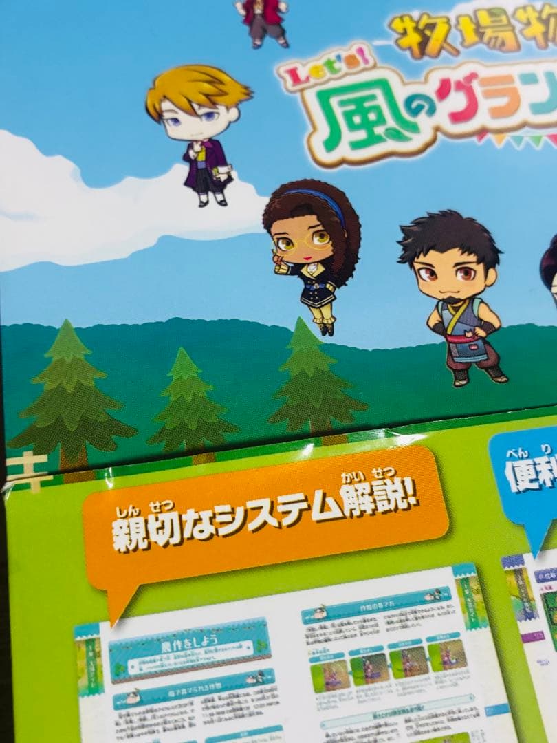 Let's! 牧場物語 風のグランドバザール　パッケージ版　ガイドブックセット