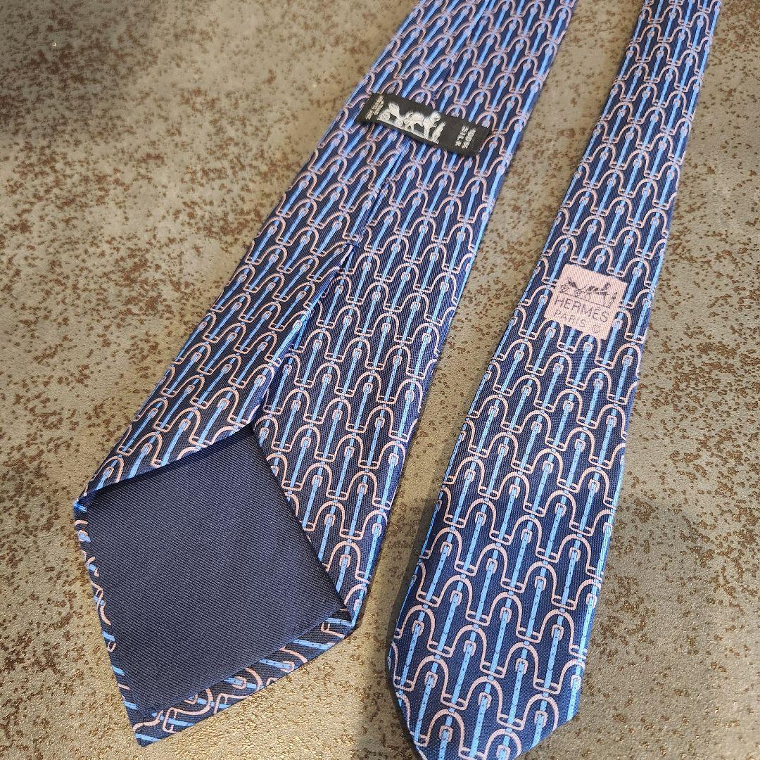 エルメス シルク ネクタイ ハイブランド 高級 人気 美品 定番