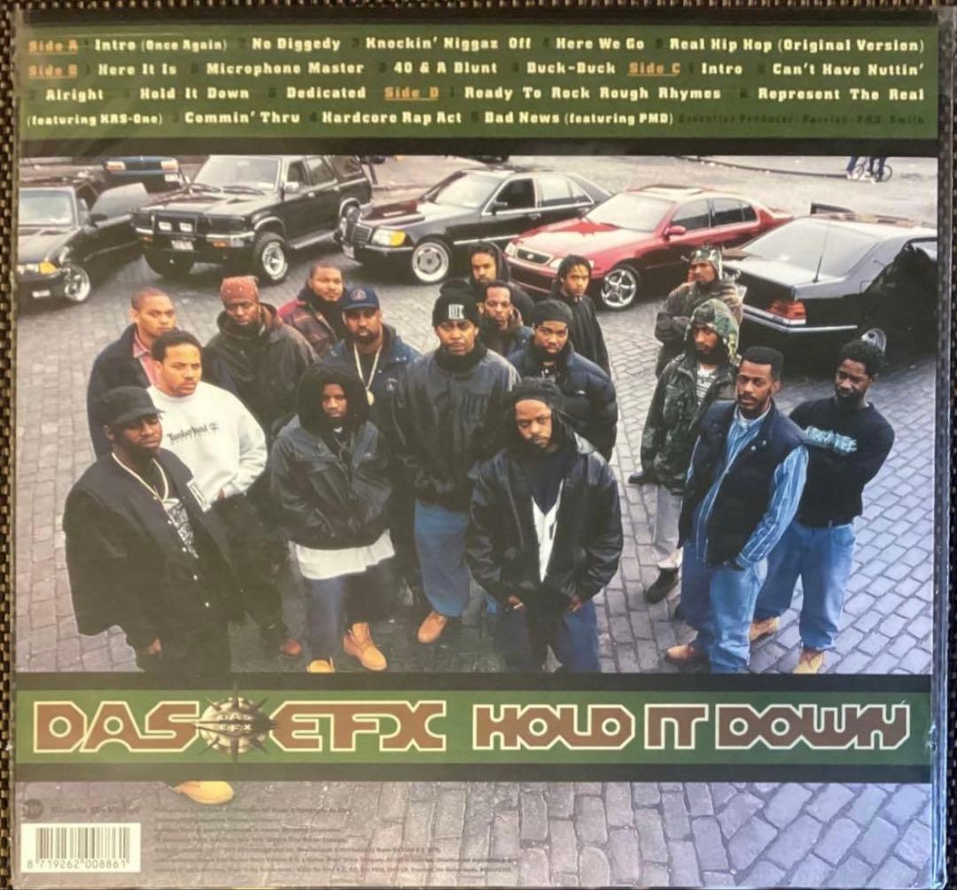 新品未開封 DAS EFX Hold It Down 180g ２枚組レコード