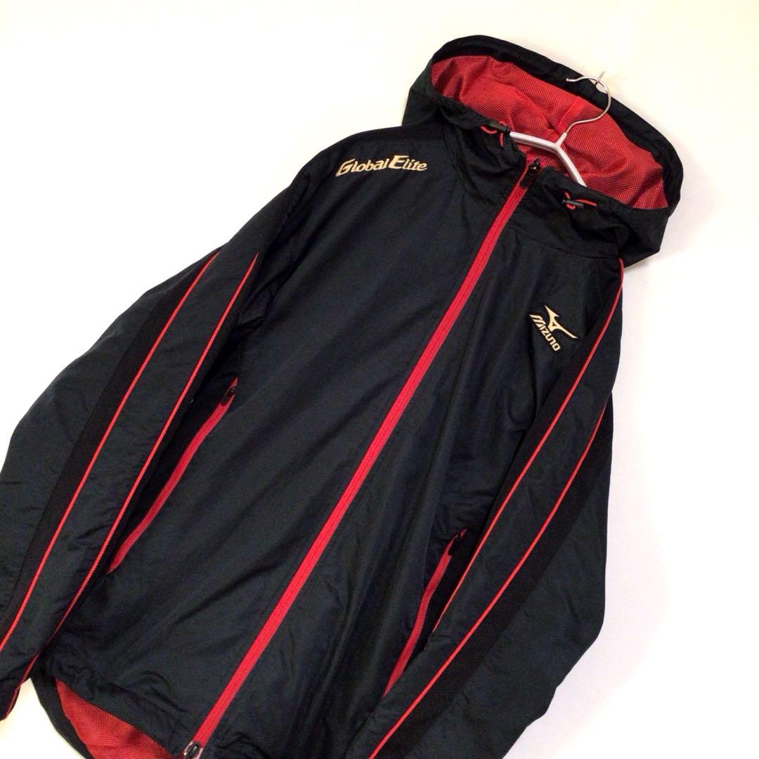 MIZUNO Global Elite ウインドブレーカー セットアップ 黒 M