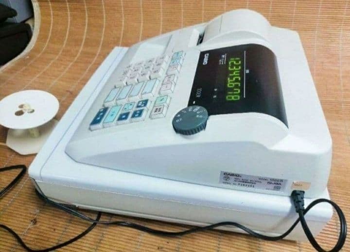 カシオレジスター　100ER　簡単便利特殊　送料込　260110