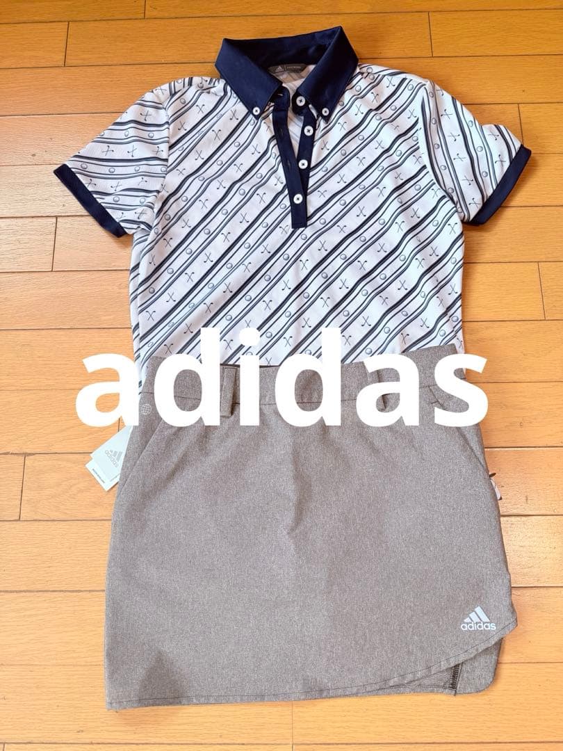 ゴルフウェアadidasセット