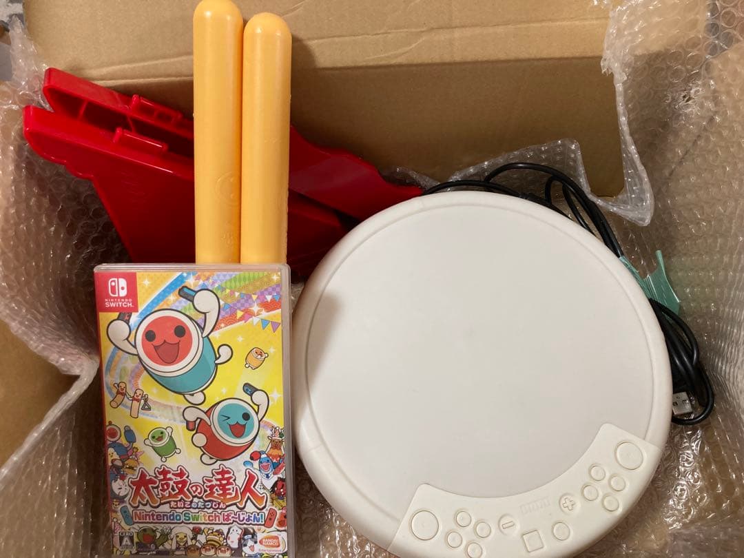 【太鼓セット】太鼓の達人 Nintendo Switchば～じょん!