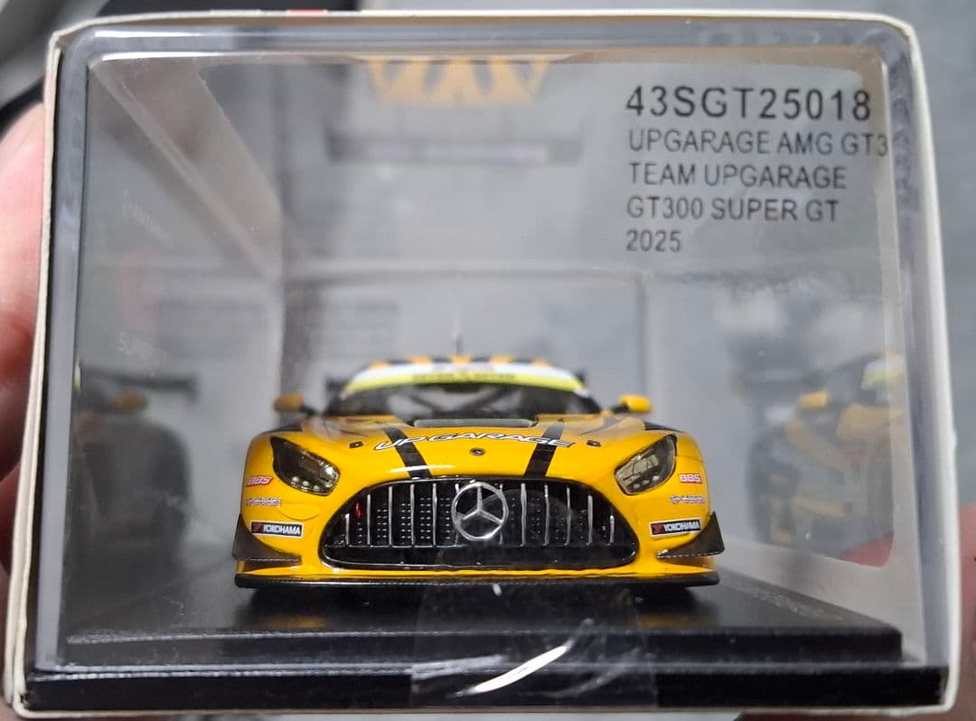 UPGARAGE AMG GT3 1/43 ミニカー 2023年モデル