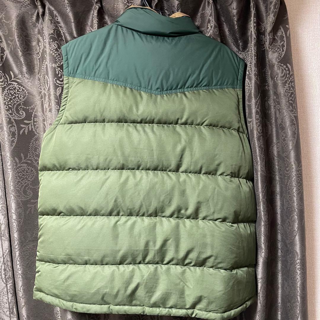 patagonia ダウンベスト XL グリーン