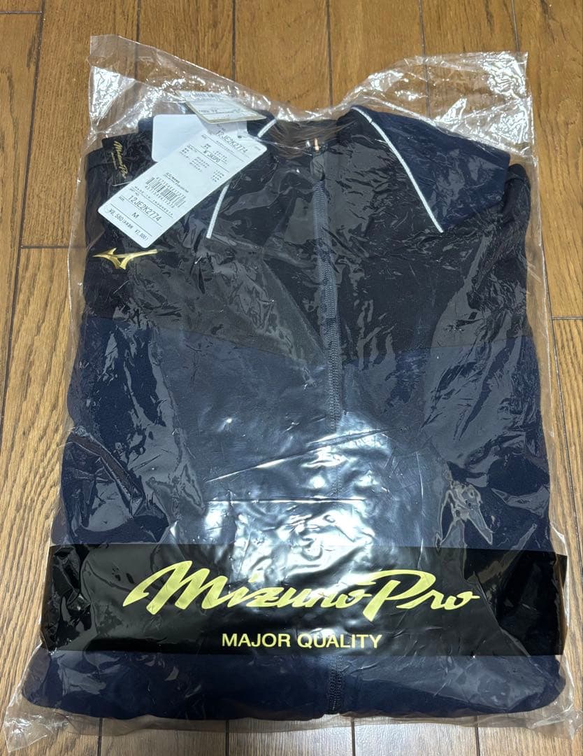 新品未使用 MizunoPro ミズノプロ フリースジャケット ネイビー M