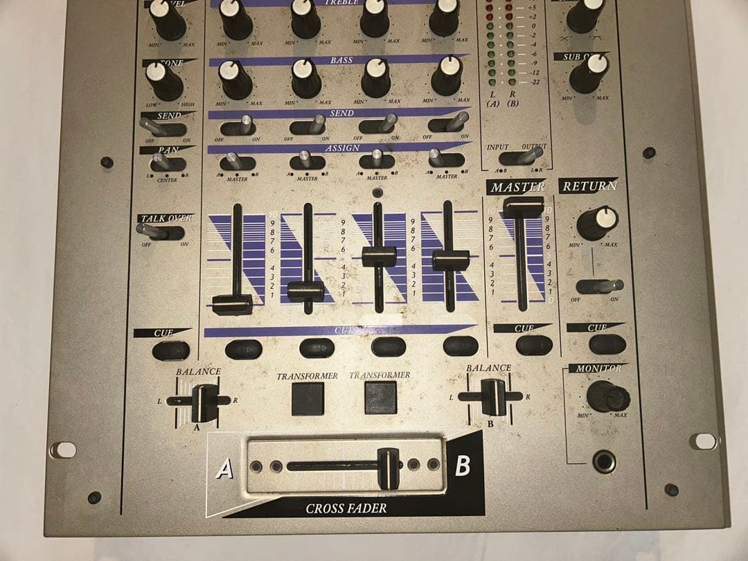 Audio Technica MX45 4ch 4チャンネルDJ MIXER