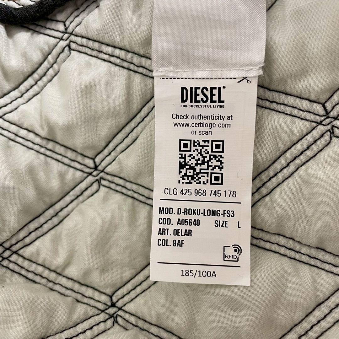 DIESEL/ディーゼル/デニム/ロングジャケット/L/美品