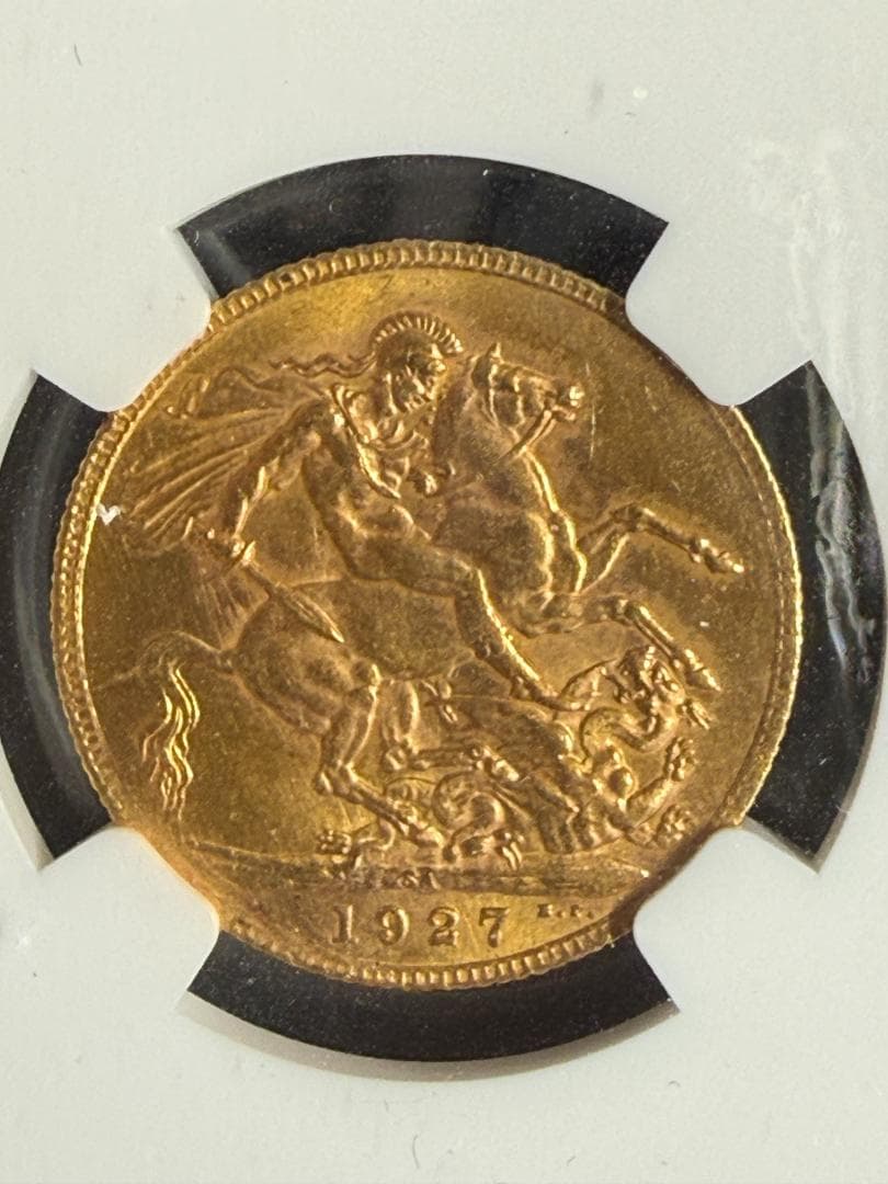 NGC鑑定 MS62／1890年 1ソブリン金貨 ヴィクトリア女王