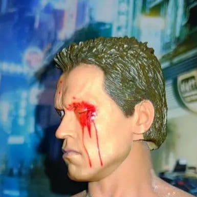 HOTToys社製.ターミネーターT−800ヘッド北斗星司商品!1/1迄!