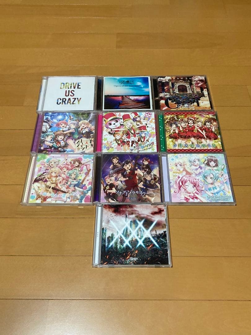 アニメ　アニソン　cd 40枚　バンドリ まとめ