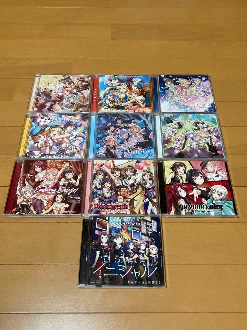 アニメ　アニソン　cd 40枚　バンドリ まとめ
