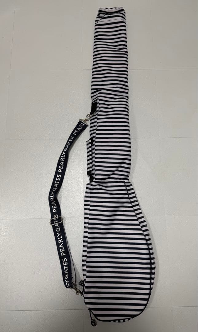 【新品タグ付き】PEARLY GATES ストライプゴルフバッグ