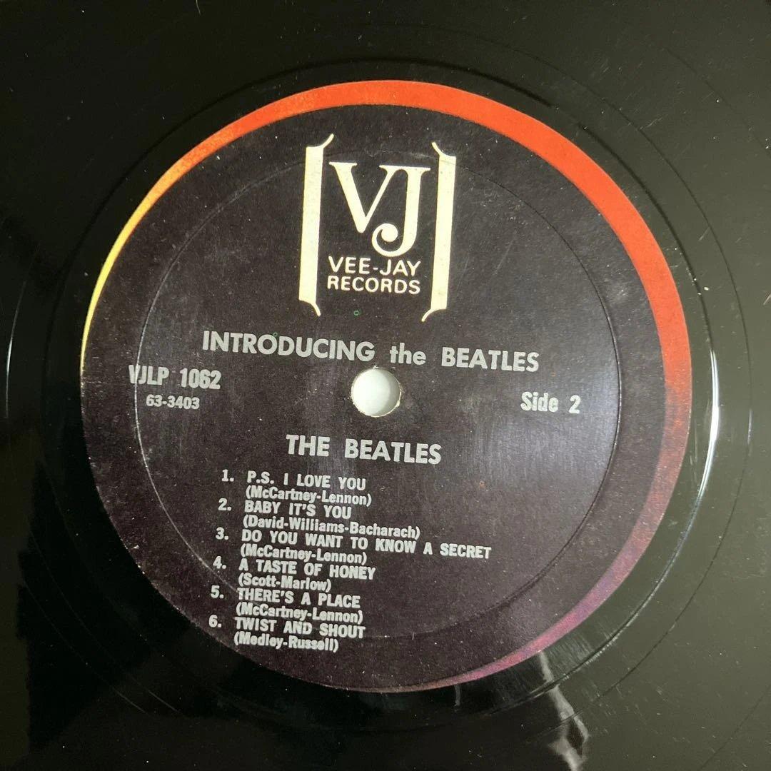 ビートルズ　introducing...THE BEATLES VEE JAY