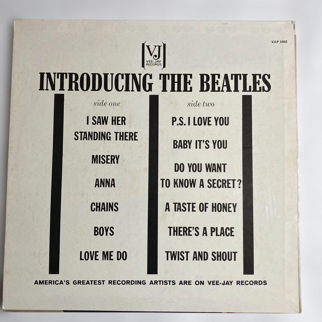 ビートルズ　introducing...THE BEATLES VEE JAY