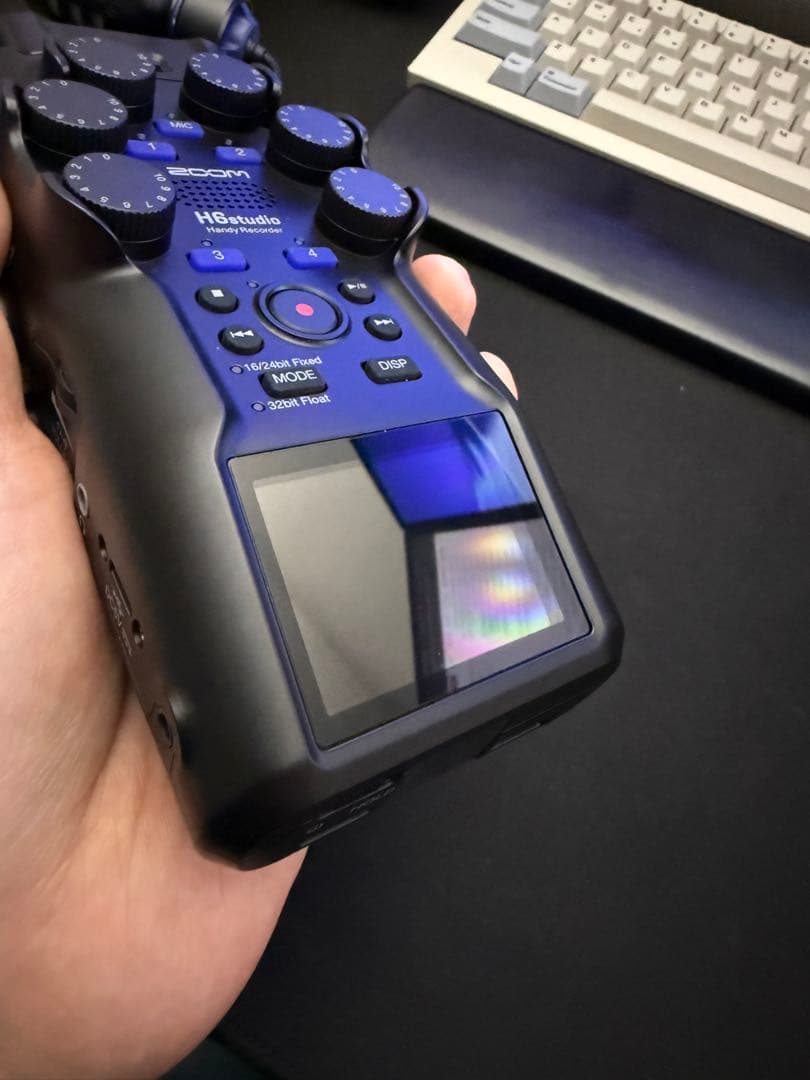 Zoom H6studio ハンディレコーダー