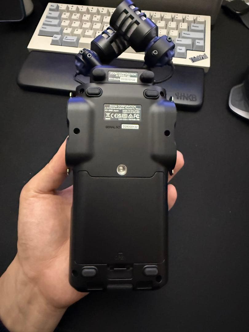 Zoom H6studio ハンディレコーダー