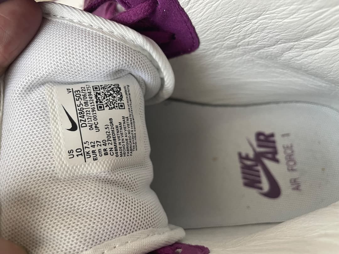 NIKE AF1 '07　MID LX 27.0cm