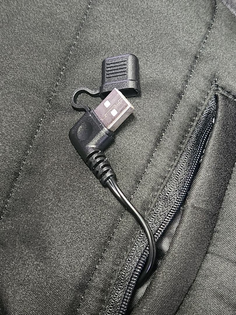 マズメ　ヒートベスト　オレンジブルー　mzfw 732　L