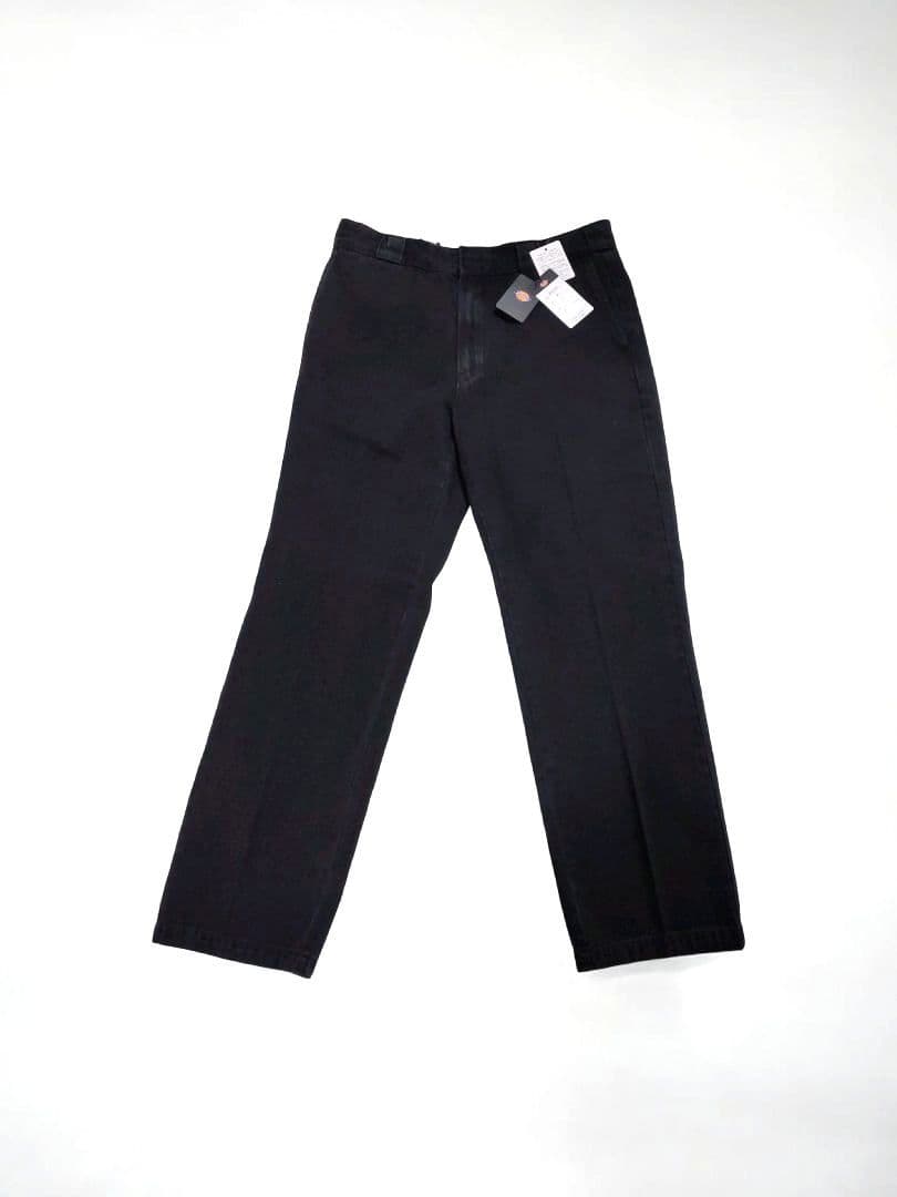 ​【新品】Dickies ディッキーズ 874 W34 製品染め ブラック