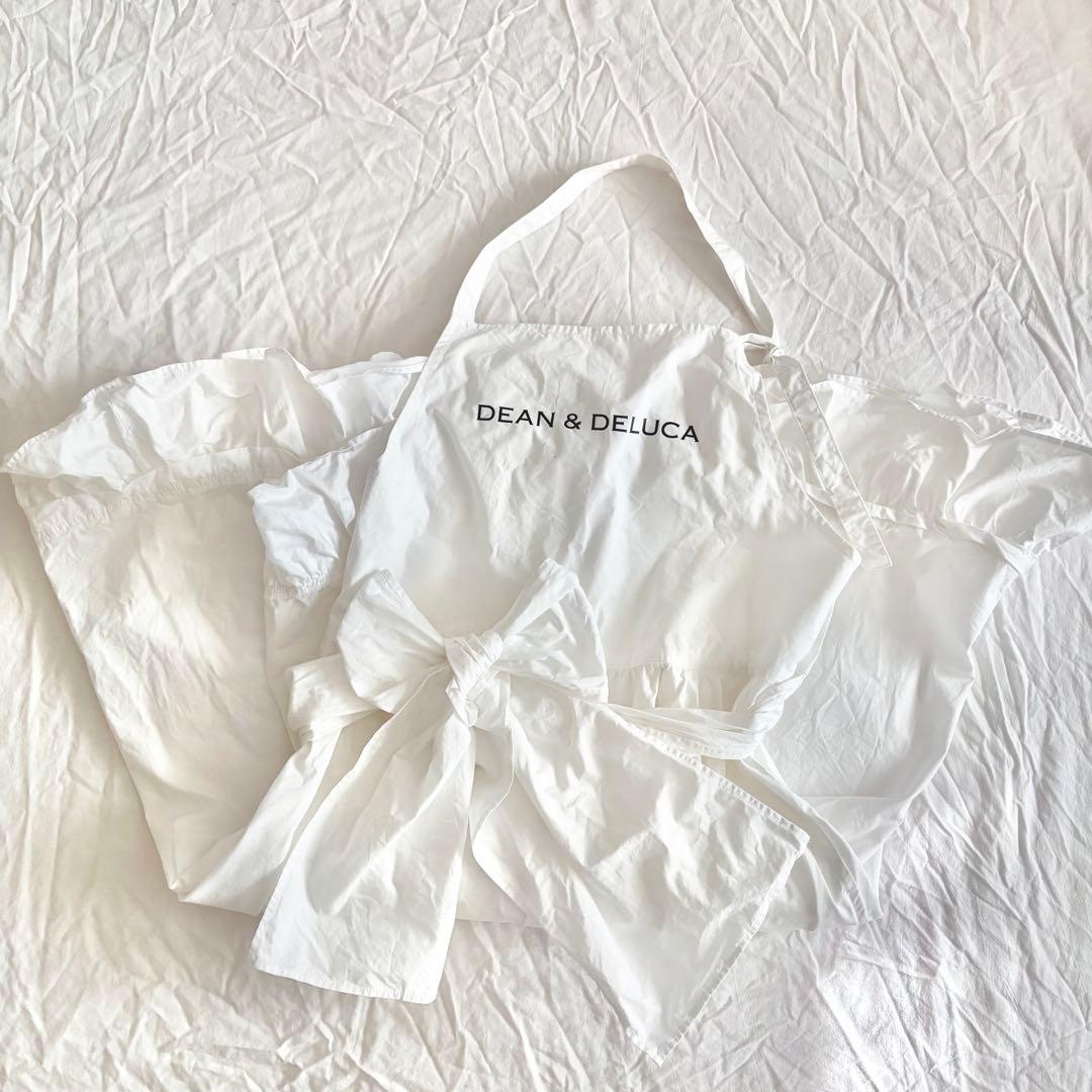 DEAN & DELUCA × BEAMS COUTURE ホワイト エプロン
