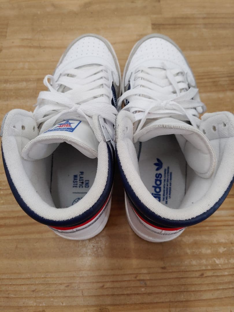 adidas Top Ten ホワイト/ネイビー シューズ