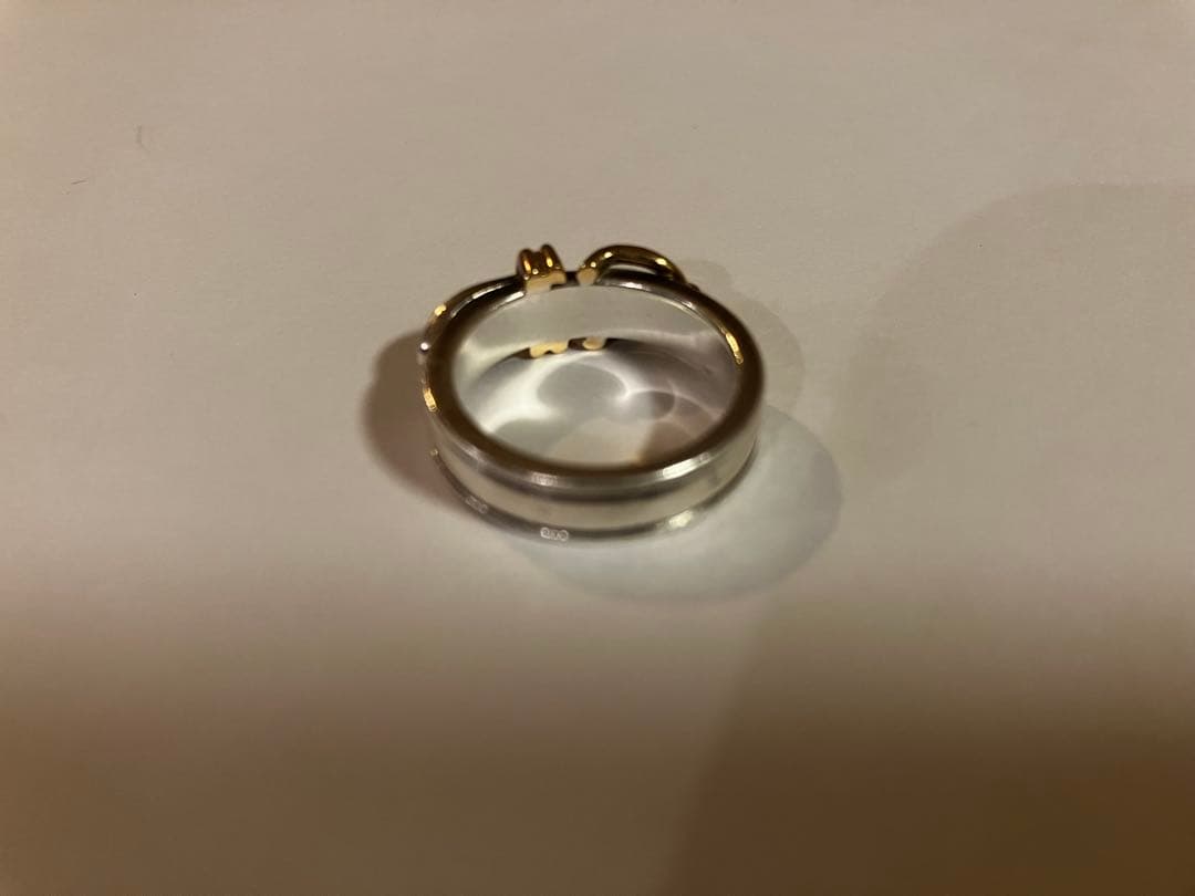 HERMES バックルデザインリング　925silver