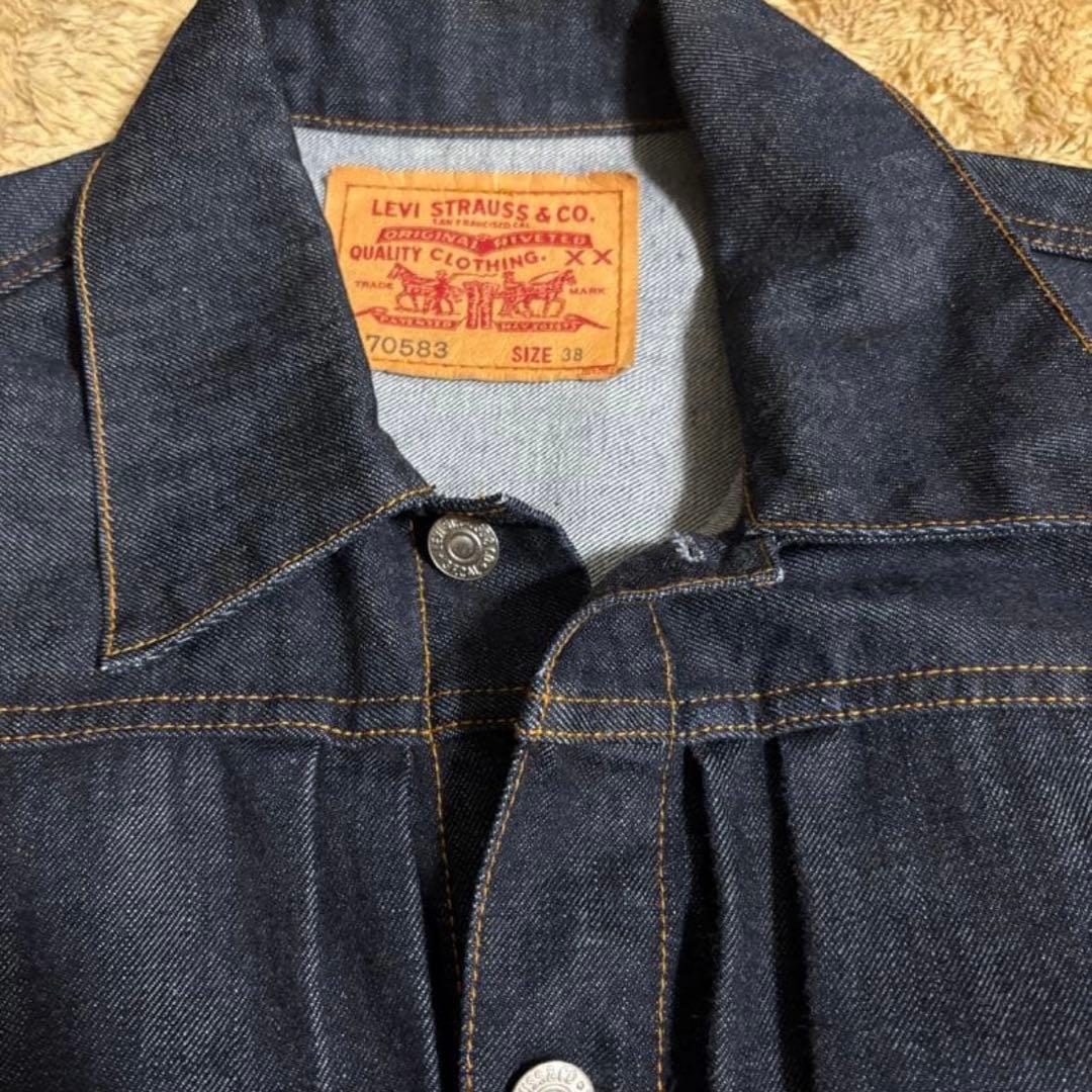 希少 00s Levi's 70583-001 1st デニムジャケット38