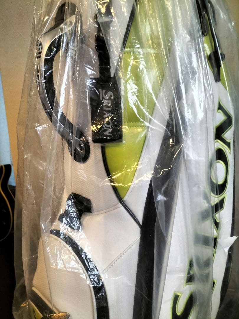 Srixon キャディバッグ ホワイト/イエロー GGC-S166 新品　未使用