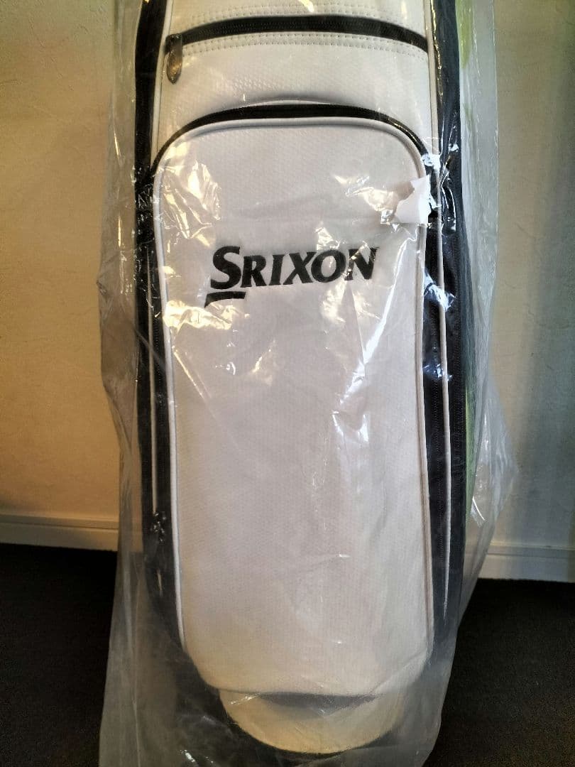 Srixon キャディバッグ ホワイト/イエロー GGC-S166 新品　未使用